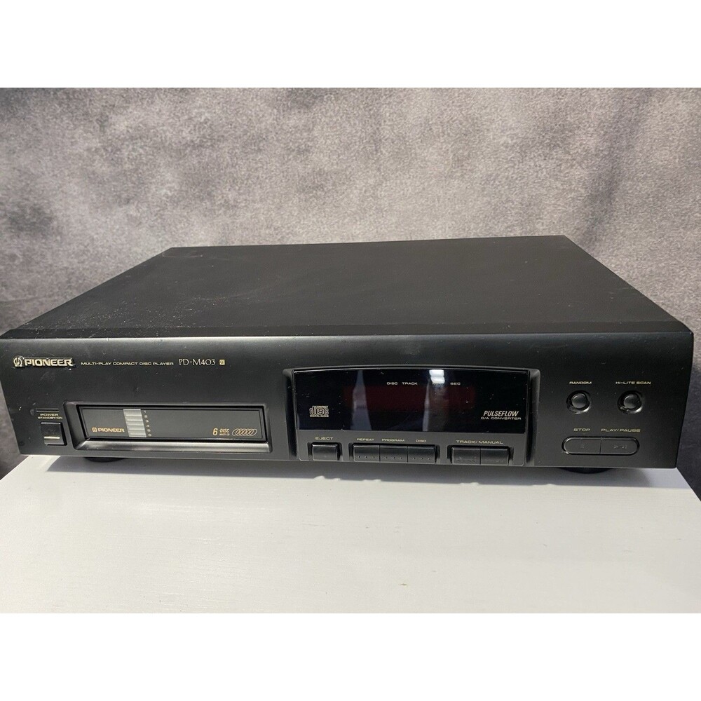 Pioneer PD-M403 6-Disc Multi-Play Compact Disc Player Changer Hi-Fi Audio